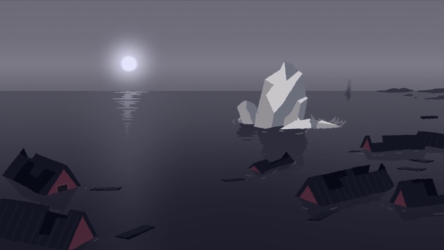 Video Reference: Water, Atmosphere, Black, Atmospheric phenomenon, Art, Lake, Sky, Space, Astronomical object, Calm