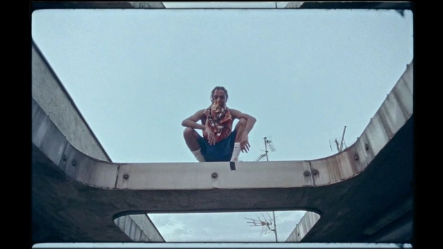 Video Reference: Flash photography, Sky, Composite material, Leisure, Font, Recreation, Fun, Concrete, Metal, Roof