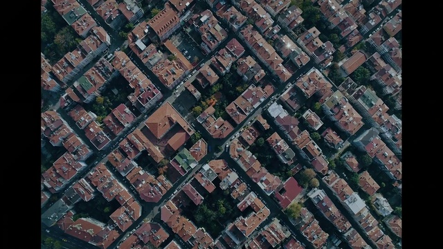 Video Reference: Building, Natural environment, Land lot, Urban design, Neighbourhood, Residential area, Landscape, House, Rectangle, City