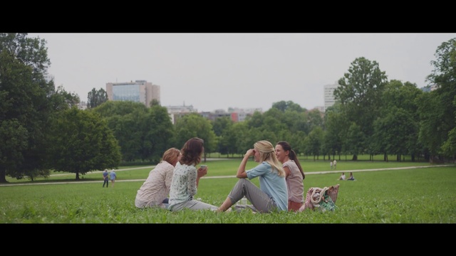 Video Reference: Sky, Plant, People in nature, Tree, Flash photography, Happy, Gesture, Dress, Interaction, Carnivore