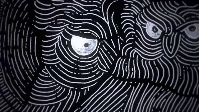 Video Reference: Vertebrate, Natural environment, Organism, Mammal, Black-and-white, Art, Terrestrial animal, Pattern, Natural material, Monochrome