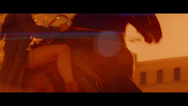 Video Reference: Orange, Gesture, Finger, Art, Tints and shades, Heat, Thigh, Visual arts, Fun, Darkness