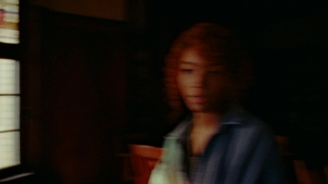 Video Reference: Eyebrow, Flash photography, Gesture, Wood, Midnight, Event, Fun, Curtain, Darkness, T-shirt