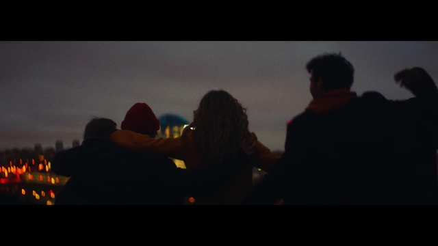 Video Reference: Flash photography, Gesture, Sky, Interaction, Dusk, Midnight, Event, Fun, Backlighting, Landscape
