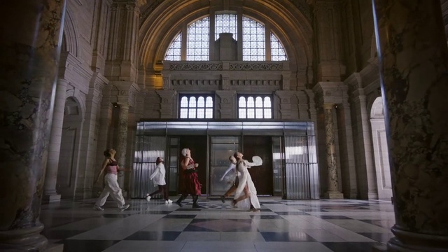 Video Reference: Window, Building, Door, Arch, Event, Suit, Arcade, Hall, Symmetry, Religious institute