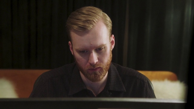Video Reference: Forehead, Cheek, Beard, Facial hair, High and tight, Flash photography, Musician, No expression, Event, Moustache