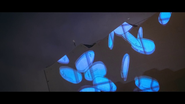 Video Reference: Art, Plant, Tints and shades, Font, Rectangle, Electric blue, Pattern, Creative arts, Signage, Visual arts