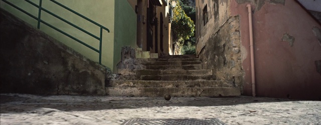 Video Reference: Stairs, Road surface, Wood, Building, Plant, Tints and shades, Road, Facade, Flooring, City