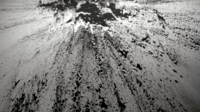 Video Reference: Tire, Automotive tire, Water, Road surface, Asphalt, Wood, Grey, Black-and-white, Sky, Freezing