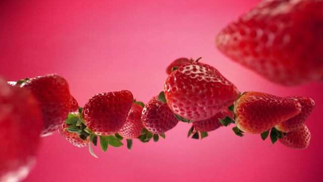 Video Reference: Food, Flower, Plant, Petal, Liquid, Fruit, Botany, Strawberry, Wheel, Natural foods