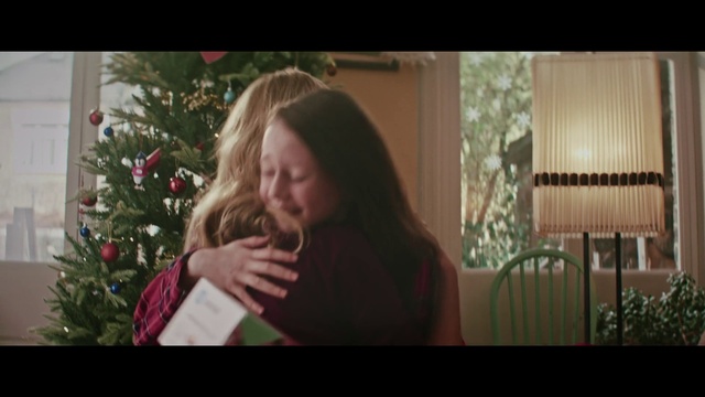 Video Reference: Christmas tree, Flash photography, Happy, Tints and shades, Tree, Event, Ornament, Christmas ornament, Fun, Curtain