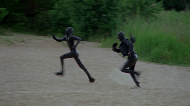Video Reference: People in nature, Gesture, Plant, Grass, Tree, Running, Happy, Exercise, Landscape, Sculpture