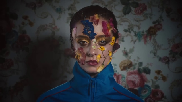 Video Reference: Paint, Art, Jacket, Electric blue, Darkness, T-shirt, Painting, Visual arts, Fun, Mask