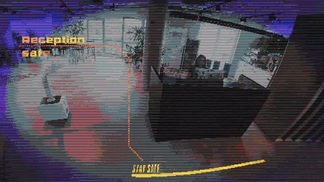 Video Reference: Font, Tints and shades, Facade, Asphalt, Art, Rectangle, Technology, Urban design, City, Magenta