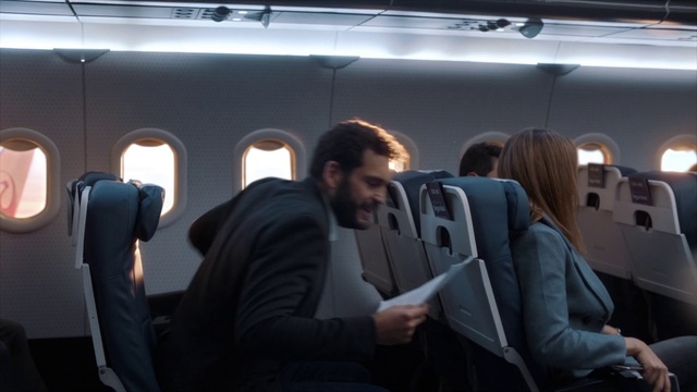 Video Reference: Aircraft cabin, Air travel, Mode of transport, Comfort, Travel, Airplane, Aerospace manufacturer, Airliner, Passenger, Airline