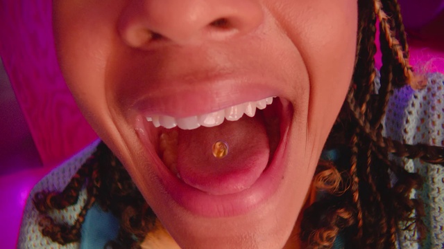 Video Reference: Nose, Cheek, Smile, Lip, Tooth, Eyebrow, Mouth, Eyelash, Jaw, Purple