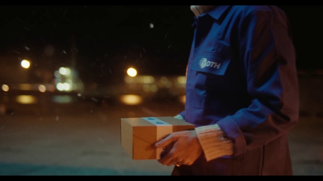 Video Reference: Sleeve, Gesture, Collar, Blazer, Electric blue, Space, Dress shirt, Glove, Workwear, Flash photography