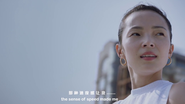 Video Reference: Head, Smile, Flash photography, Eyelash, Gesture, Happy, Sky, T-shirt, Street fashion, Jewellery