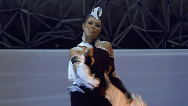 Video Reference: Face, Figure skating, Dress, Thigh, Sportswear, Dance, Fashion design, Performing arts, Knee, Entertainment