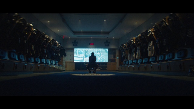 Video Reference: Building, Standing, Interior design, Art, Entertainment, Sky, Display device, Event, Projection screen, Symmetry