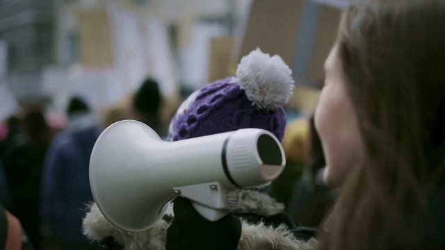 Video Reference: Eyelash, Purple, Cap, Toy, Audio equipment, Stuffed toy, Event, Fur, Magenta, Plush