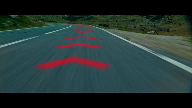 Video Reference: Plant, Sky, Tree, Natural landscape, Road surface, Slope, Asphalt, Tar, Line, Grass