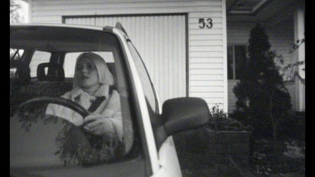 Video Reference: Motor vehicle, Car, Plant, Vehicle, Automotive design, Window, Vehicle door, Automotive exterior, Automotive lighting, Black-and-white