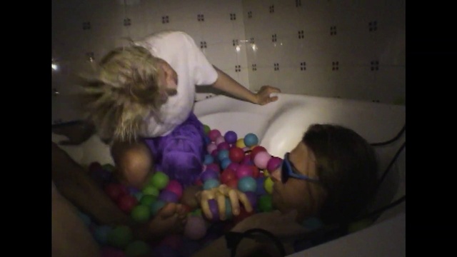 Video Reference: Vertebrate, Leg, Comfort, Human body, Purple, Toy, Flooring, Fun, Magenta, Toddler