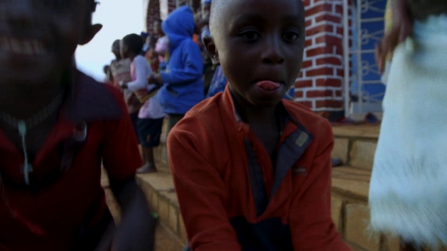 Video Reference: Forehead, Shirt, Happy, Adaptation, T-shirt, Event, Fun, Tradition, Child, Conversation