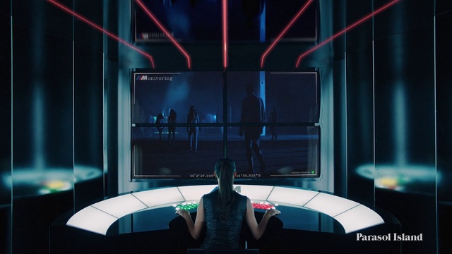 Video Reference: Entertainment, Line, Performing arts, Display device, Event, Technology, Space, Music venue, Electric blue, Multimedia