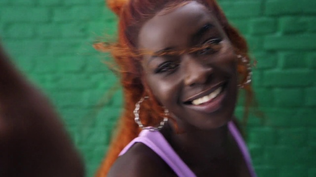 Video Reference: Forehead, Nose, Smile, Lip, Chin, Eyebrow, Happy, Black hair, Cool, Jheri curl