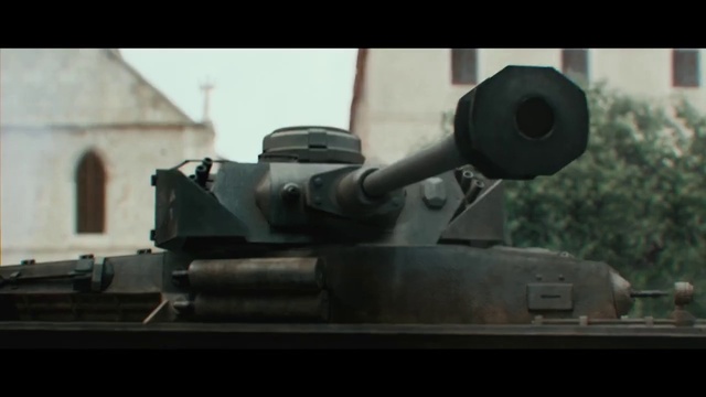 Video Reference: Combat vehicle, Self-propelled artillery, Motor vehicle, Tank, Vehicle, Gun turret, Military vehicle, Machine, Sky, Window