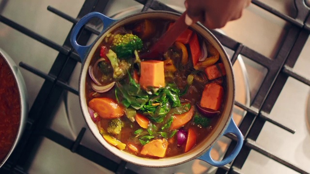 Video Reference: Food, Tableware, Ingredient, Recipe, Cuisine, Dish, Stew, Leaf vegetable, Produce, Soup