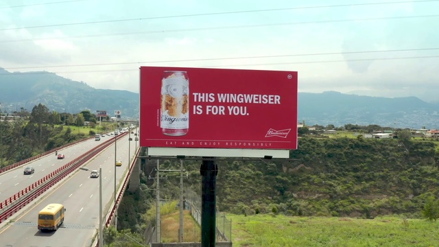 Video Reference: Sky, Cloud, Plant, Billboard, Vehicle, Motor vehicle, Mountain, Tree, Road, Natural landscape