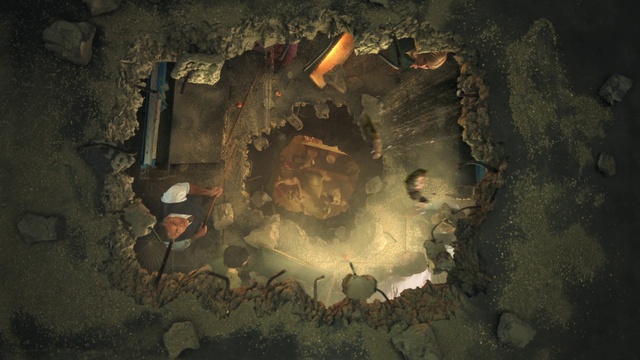 Video Reference: Brown, Organism, Geological phenomenon, Tints and shades, Art, Darkness, Cave, Geology, Soil, Rock