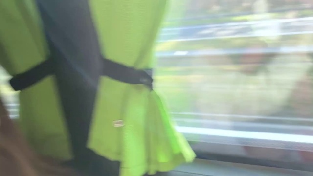 Video Reference: Window, Automotive lighting, Waist, Vehicle door, Tints and shades, Thigh, Grass, Automotive exterior, Human leg, Knee