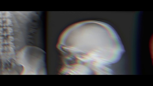 Video Reference: Rainbow, Font, Gas, Circle, Electric blue, Astronomical object, Event, Space, Darkness, Science