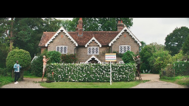 Video Reference: Plant, Building, Window, Tree, Grass, Land lot, Cottage, House, Natural landscape, Woody plant