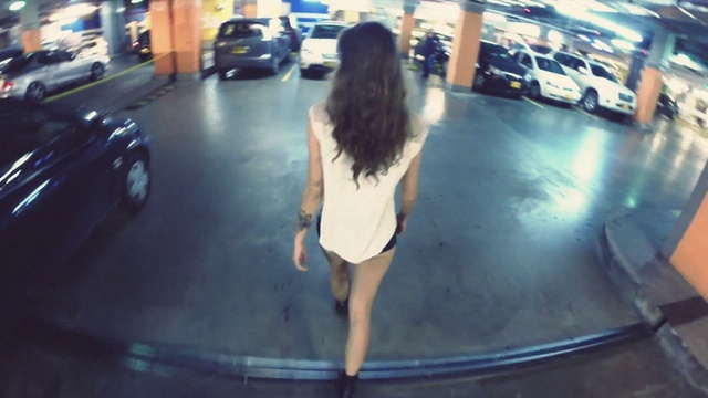 Video Reference: Car, Land vehicle, Tire, Wheel, Photograph, Vehicle, Automotive lighting, Hood, Leg, Light