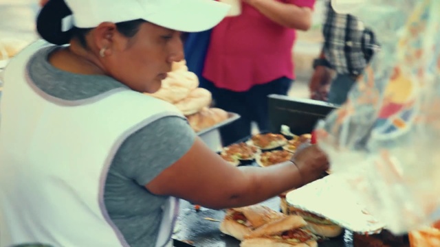 Video Reference: Food, Arm, Cap, T-shirt, Cuisine, Cooking, Baseball cap, Dish, Ingredient, Hawker