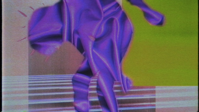 Video Reference: Purple, Leg, Human body, Sleeve, Violet, Thigh, Knee, Pink, Sportswear, Performing arts