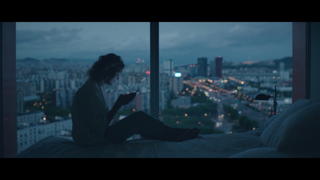 Video Reference: sky, urban area, screenshot, atmosphere, darkness, night, scene, water, city, evening