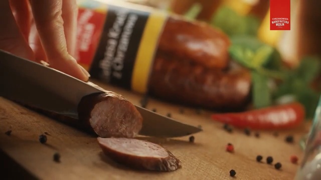 Video Reference: Cervelat, Sausage, Food, Salchichón, Sujuk, Kielbasa, Chorizo, Cuisine, Salami, Mettwurst, Person