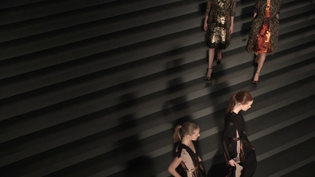 Video Reference: Fashion, Beauty, Lighting, Dress, Photography, Fashion design, Performance, Room, Architecture, Darkness, Person