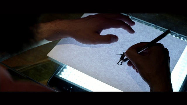 Video Reference: blue, black, finger, hand, photography, close up, design, writing, font, material