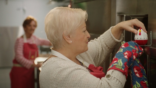 Video Reference: senior citizen, textile, event, girl, child, fun, toddler, grandparent, Person