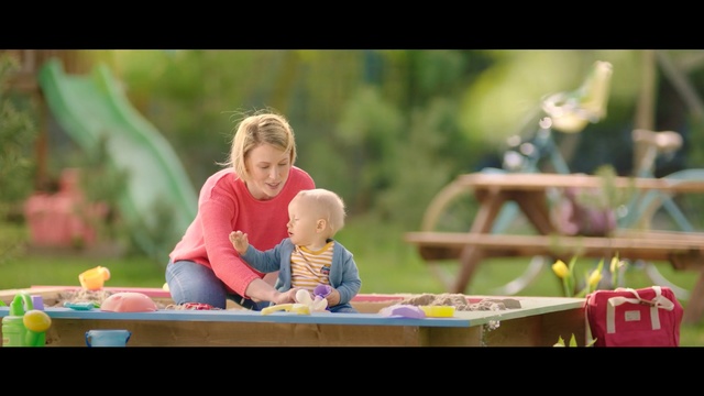 Video Reference: Child, Sitting, Toddler, Fun, Play, Sharing, Leisure, Table, Recreation, Picnic
