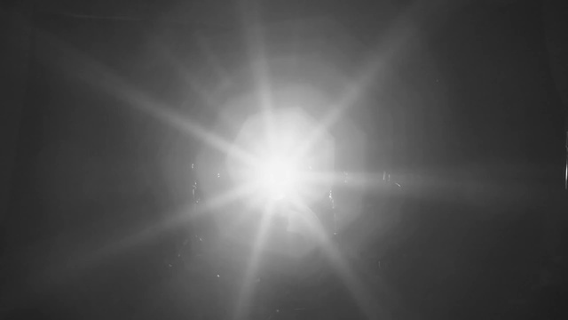 Video Reference: Black, White, Sky, Light, Lens flare, Daytime, Atmosphere, Atmospheric phenomenon, Sunlight, Line