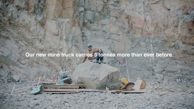 Video Reference: Quarry, Rock, Limestone, Geology, Bedrock, Formation, Geological phenomenon, Wadi, Beige, Concrete