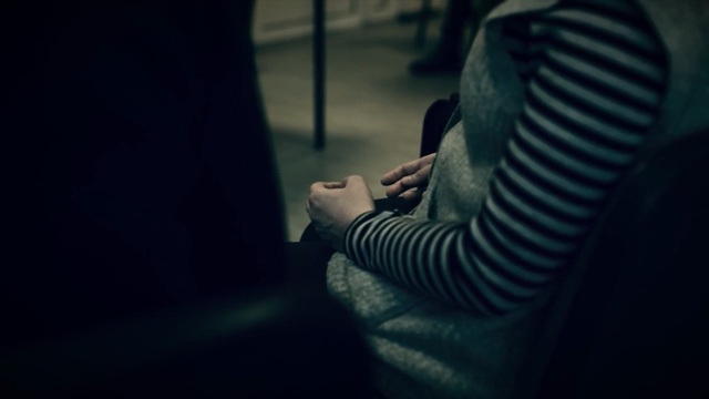 Video Reference: Black, Blue, Arm, Hand, Darkness, Leg, Sitting, Human leg, Human body, Photography